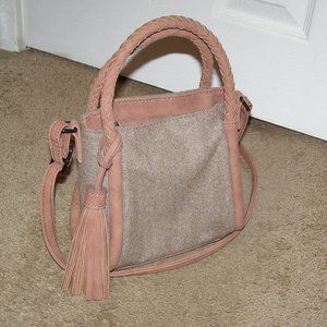 NEW Cute DANIELLE NICOLE Crossbody Bag w/Tassel